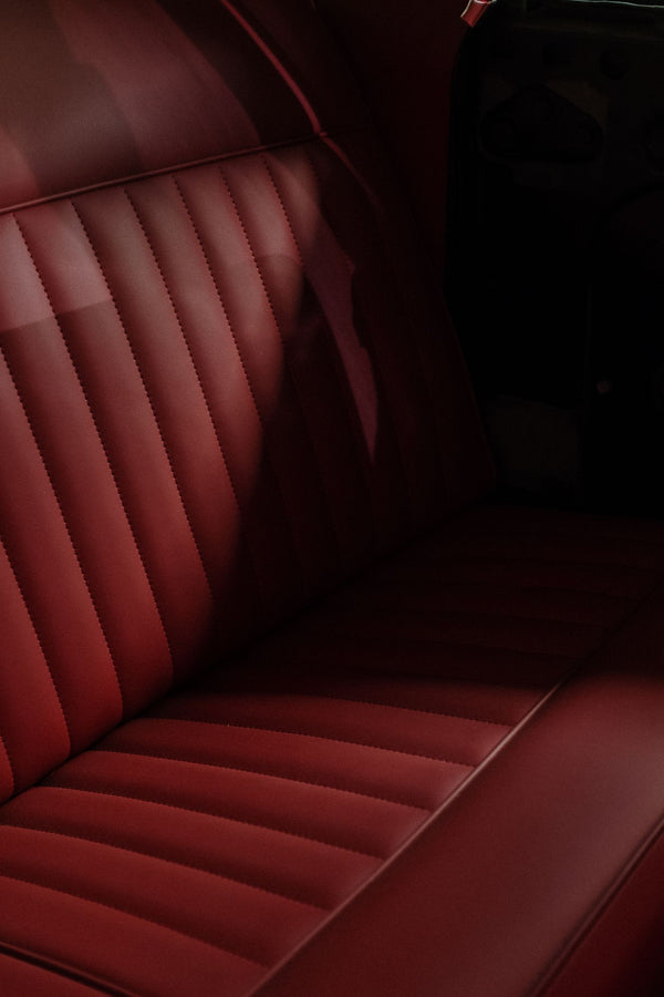 Clean protected car seats in a vehicle interior